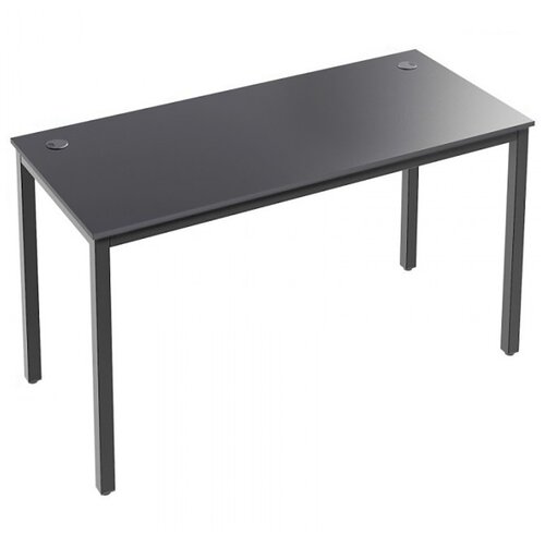 Eureka Ergonomic письменный стол CD-5501, ШхГхВ: 140х60х75 см, цвет: черный