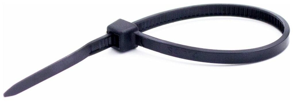 Стяжка кабельная, 350х4,2 мм, 40 шт PRTB, черный