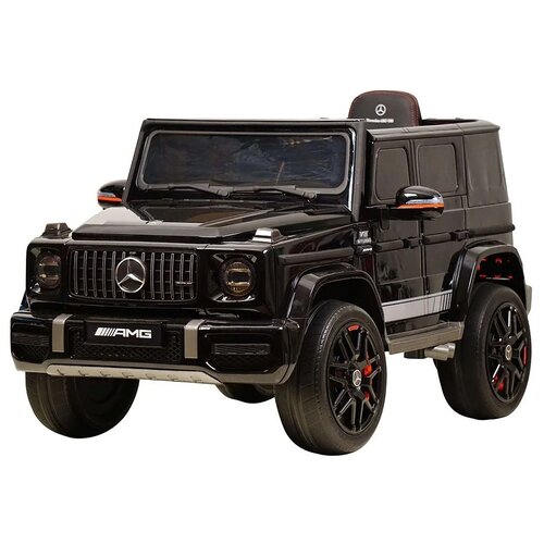 RiverToys Автомобиль Mercedes-Benz G63 K999KK, черный rivertoys автомобиль mercedes benz g63 k999kk черный глянец