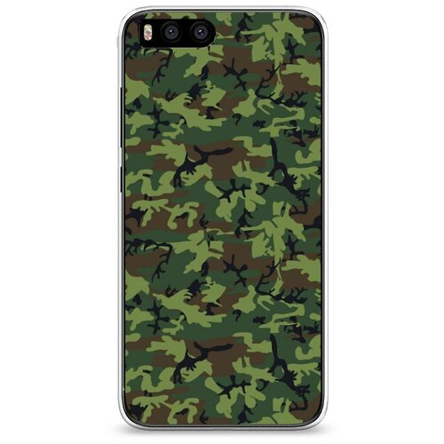 фото Силиконовый чехол "камуфляж ветки" на xiaomi mi6 / сяоми ми 6 case place