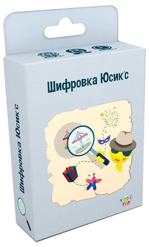 Игра настольная KiddiePlay Шифровка Юсик с 21005