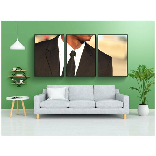 фото Набор модулных постеров для интерьера "люди, портрет, работа" 60x90 см. в тубусе, без рамки lotsprints