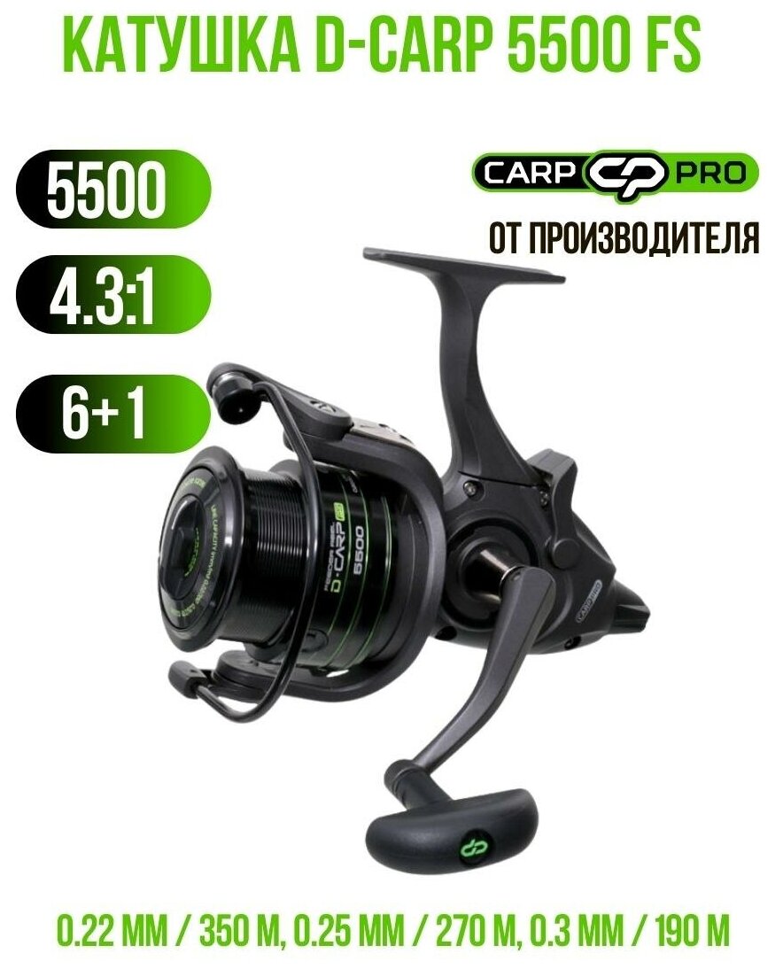 Катушка Carp Pro D-Carp Feeder 5500 FS