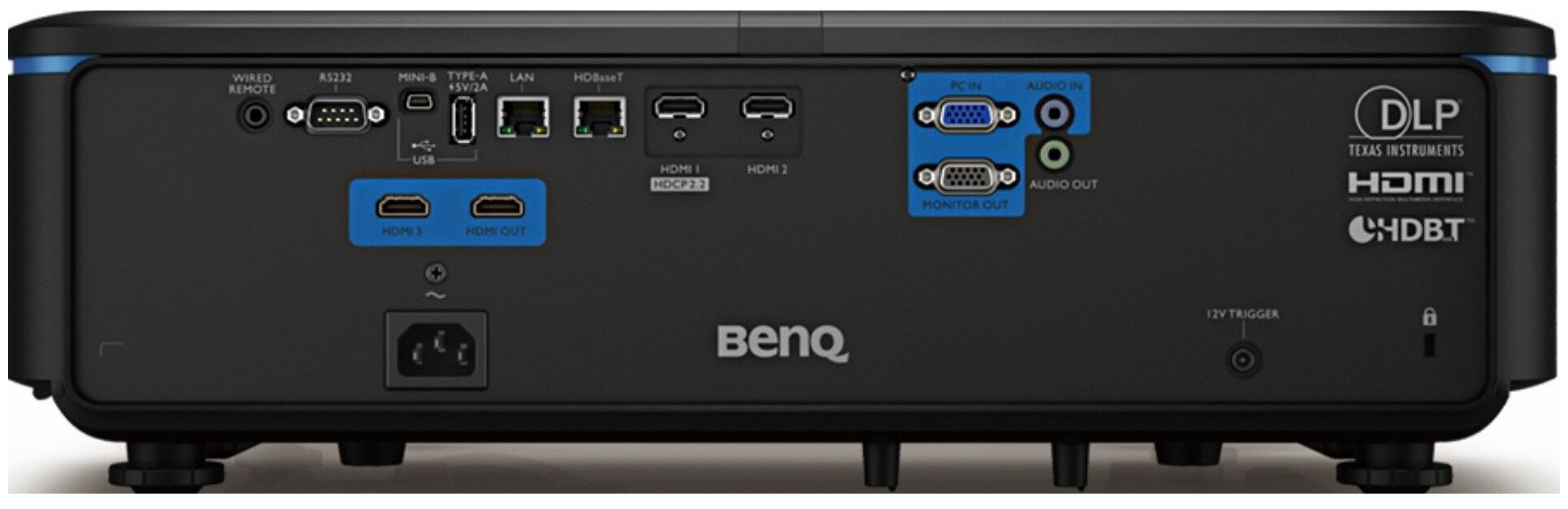 Проектор для офиса и образовательных учреждений Benq LU951ST Black