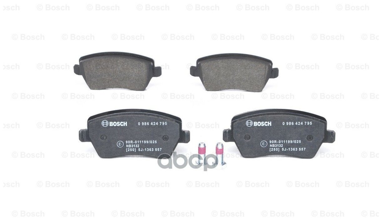 Дисковые Колодки Передние Premium2 Bosch арт. 0986424795