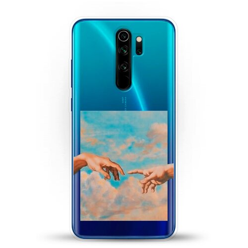 фото Силиконовый чехол искусство на xiaomi redmi note 8 pro andy & paul