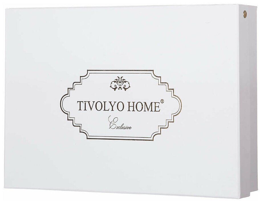 Tivolyo home Покрывало Chanel цвет: бежевый (160х220 см)
