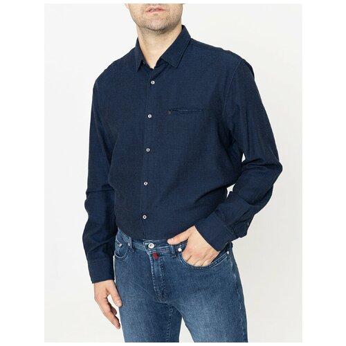 фото Мужская рубашка pierre cardin длинный рукав denim academy 5856 (05856/000/26976/9031 размер m)