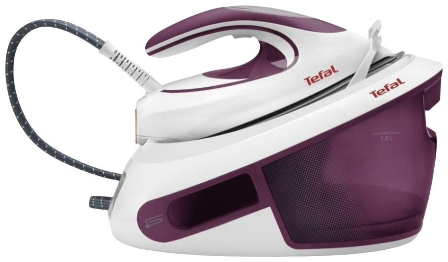 Парогенератор Tefal Express Anti-Calc SV8054E0 белый/фиолетовый