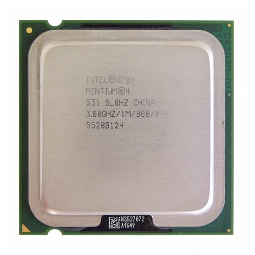 процессор intel pentium d 830 lga775 2 x 3000 мгц oem Процессор Intel Pentium 4 531 LGA775, 1 x 3000 МГц, OEM