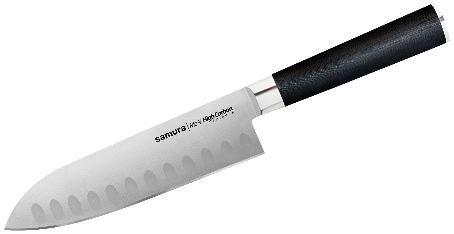 Нож Samura сантоку Mo-V, 13,8 см, G-10 - фото №1
