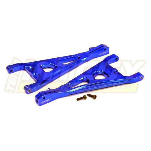 Рычаги задние нижние (синий) для Traxxas 1/10 E-Revo & Revo 3.3, E-Revo Integy T3262BLUE стойки крепления корпуса задние синий 1 10 traxxas slash 2wd integy t8671blue