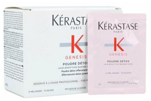 Kerastase Genesis Poudre Detox - Детокс-пудра для глубокого очищения кожи головы и уплотнения волос по длине 30*2 г