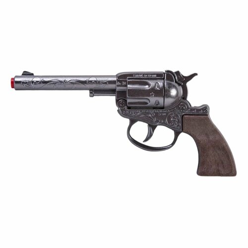 Револьвер ковбоя Gonher сталь 20,5 см оружие gonher gh30450 револьвер полицейский 8 пистонов