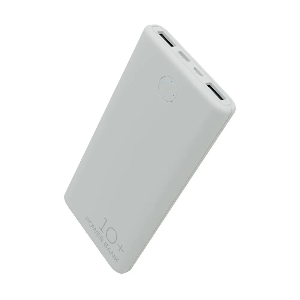 Внешний аккумулятор More choice PB11-10 10000mAh 2USB White