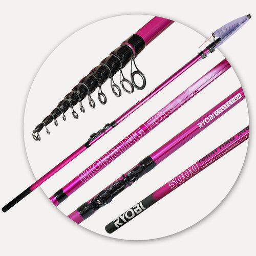 Изображение товара Удилище телескопическое Ryobi Morning Fog, длина 4,5,00 метра, тест 80 грамм