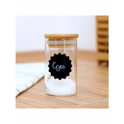 Наклейки водонепроницаемые набор листов 5 шт меловой мар 536₽