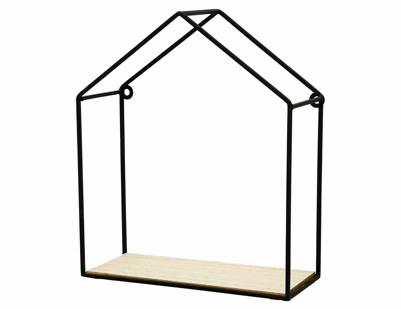 Декоративные полки на стену геометрия стиля - домики металл 35-30-21 см 3 шт Boltze 1014341-1