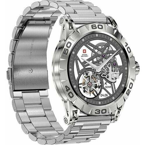 Смарт-часы Swiss Military Dom2серебристый 2129300₽