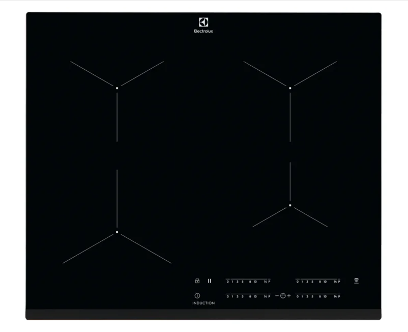 Варочная панель индукционная Electrolux EIT61443B, черный