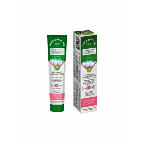Зубная паста Пародонтоцид эктракт мяты и шалфея