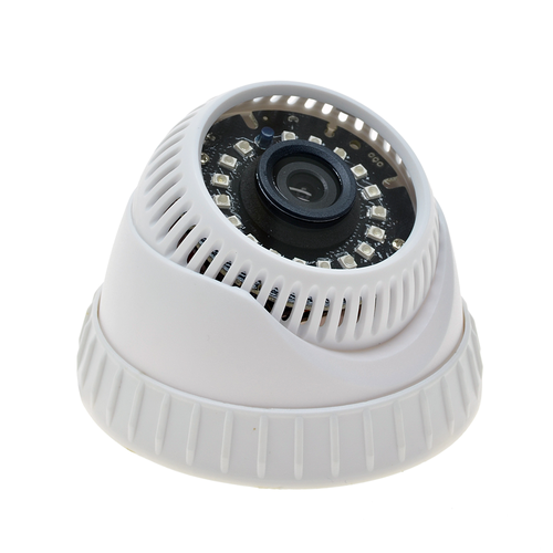 Купольная внутренняя мультиформатная AHD-камера видеонаблюдения 2Мп с фиксированным объективом со встроенной ИК-подсветкой до 20 м MicroVision MV-H2312D 36 189000₽