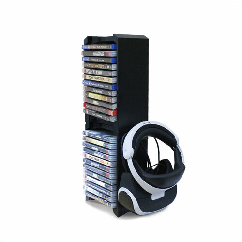Подставка для хранения дисков MyPads (24 отсека) для Playstation 4 PS4/PS3/Xbox ONE/Series S/X DOBE TP4-838