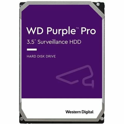 WD Жесткий диск WD SATA-III 14TB WD142PURP Surveillance Purple Pro 7200rpm 512Mb 35 WD142PURP 40250₽