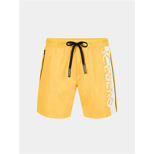 фото Плавки iceberg vertical logo medium boardshort, размер m, yellow