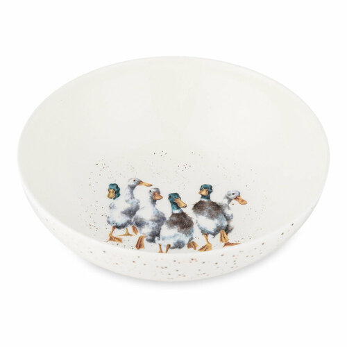 Салатник порционный Royal Worcester Забавная фауна Утки 15 см фарфор костяной 3890₽