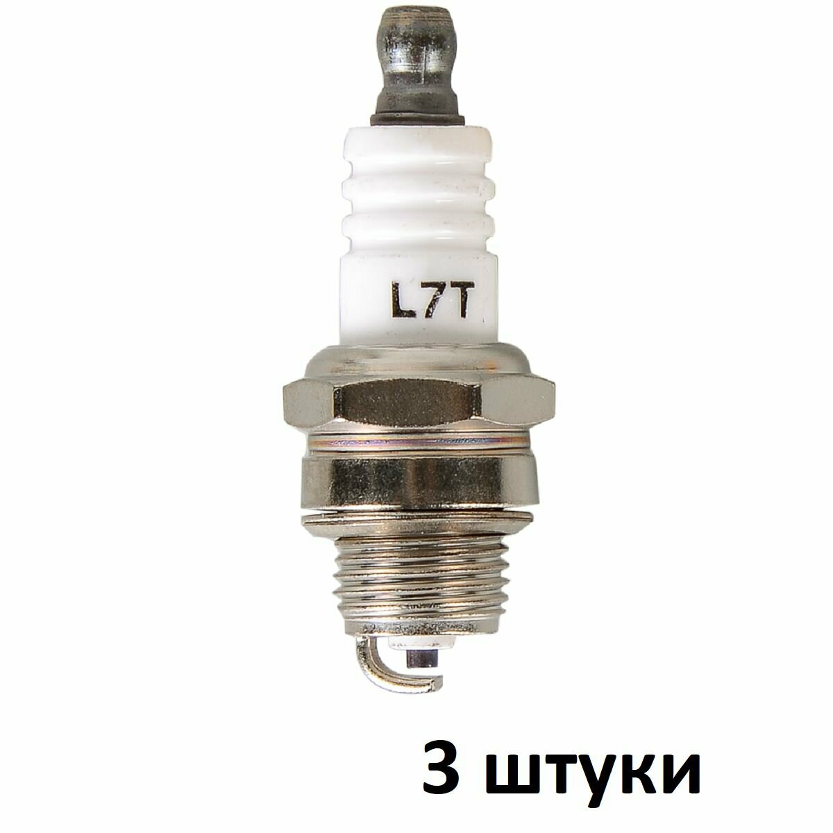 фото Свеча зажигания 3 шт 2T L7T Huter для 2-х тактных двигателей