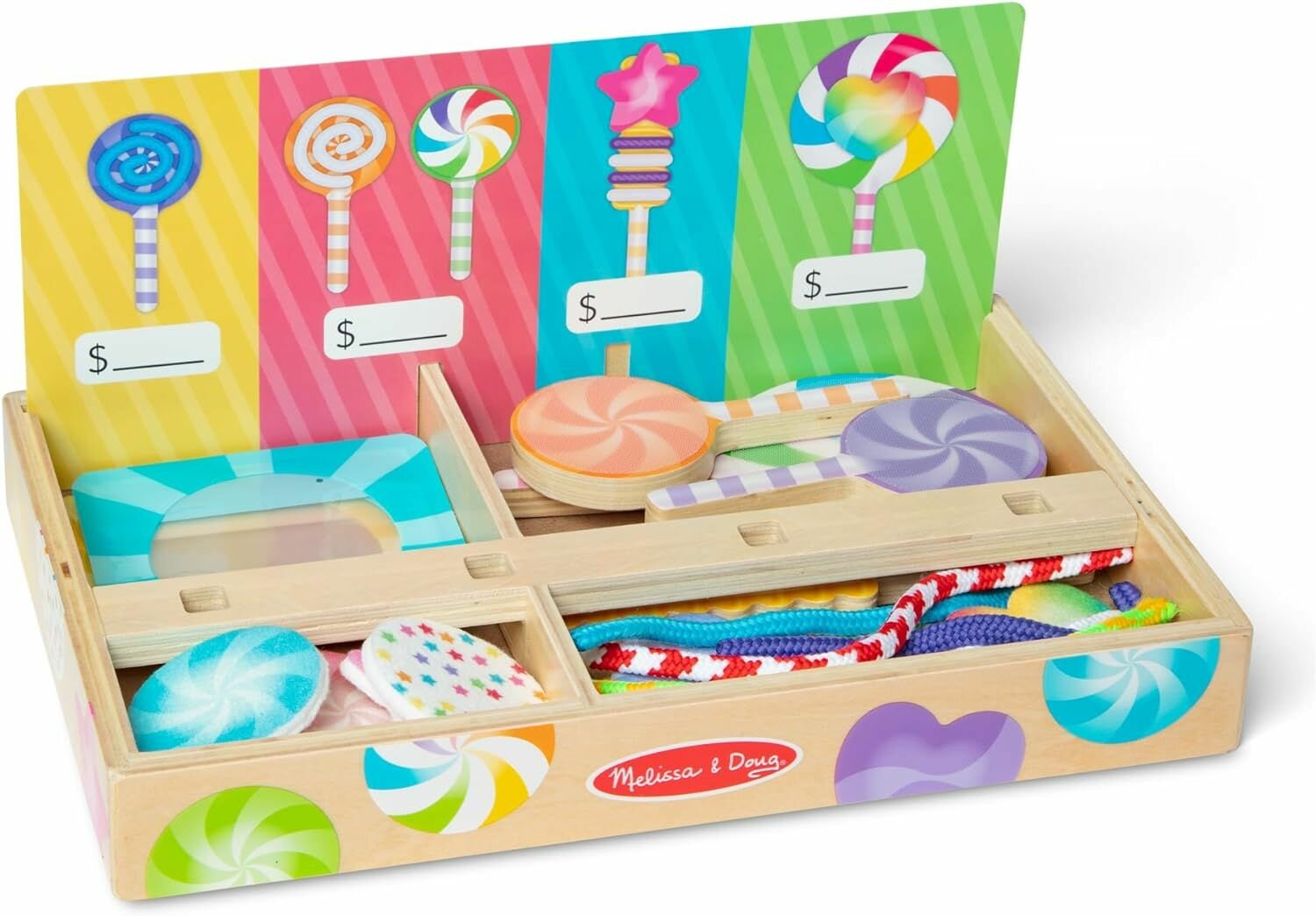 Набор игрушечных леденцов Melissa & Doug из дерева, от 3 лет