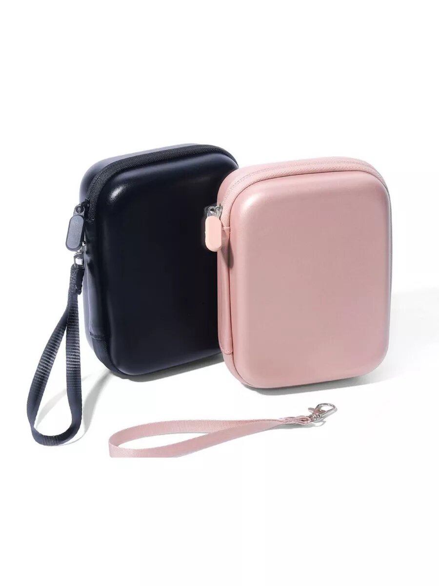 Чехол для Instax mini Link Link2 Liplay из экокожи черный — фото 1