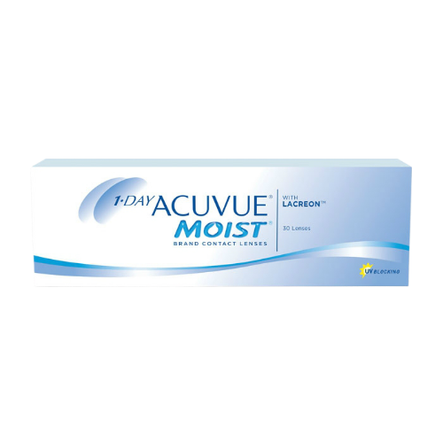 Контактные линзы 1-Day Acuvue Moist with Lacreon -4.00 / 8.5 / 14.2 30шт