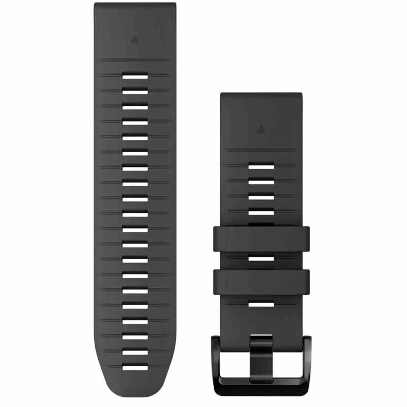 Ремешок для часов Garmin QuickFit 26 темно-серый (силикон) (010-13281-09)