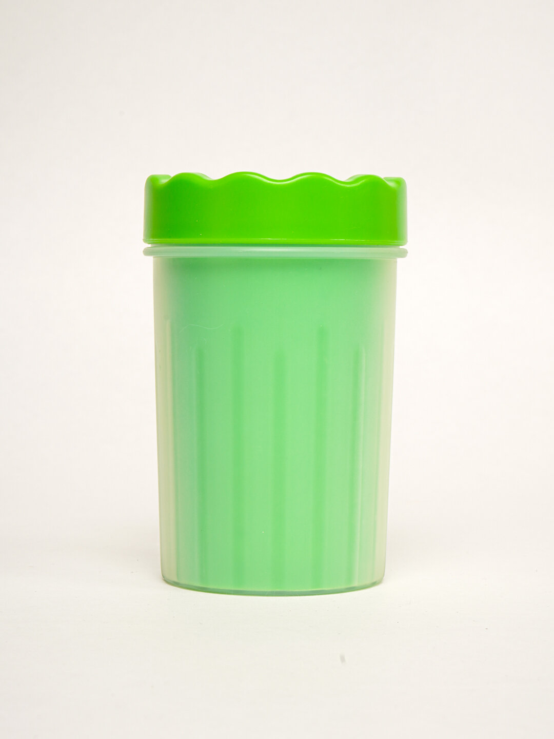 Чашка лапомойка для собак, домашних животных У006-CN-136, Лайм — фото 1