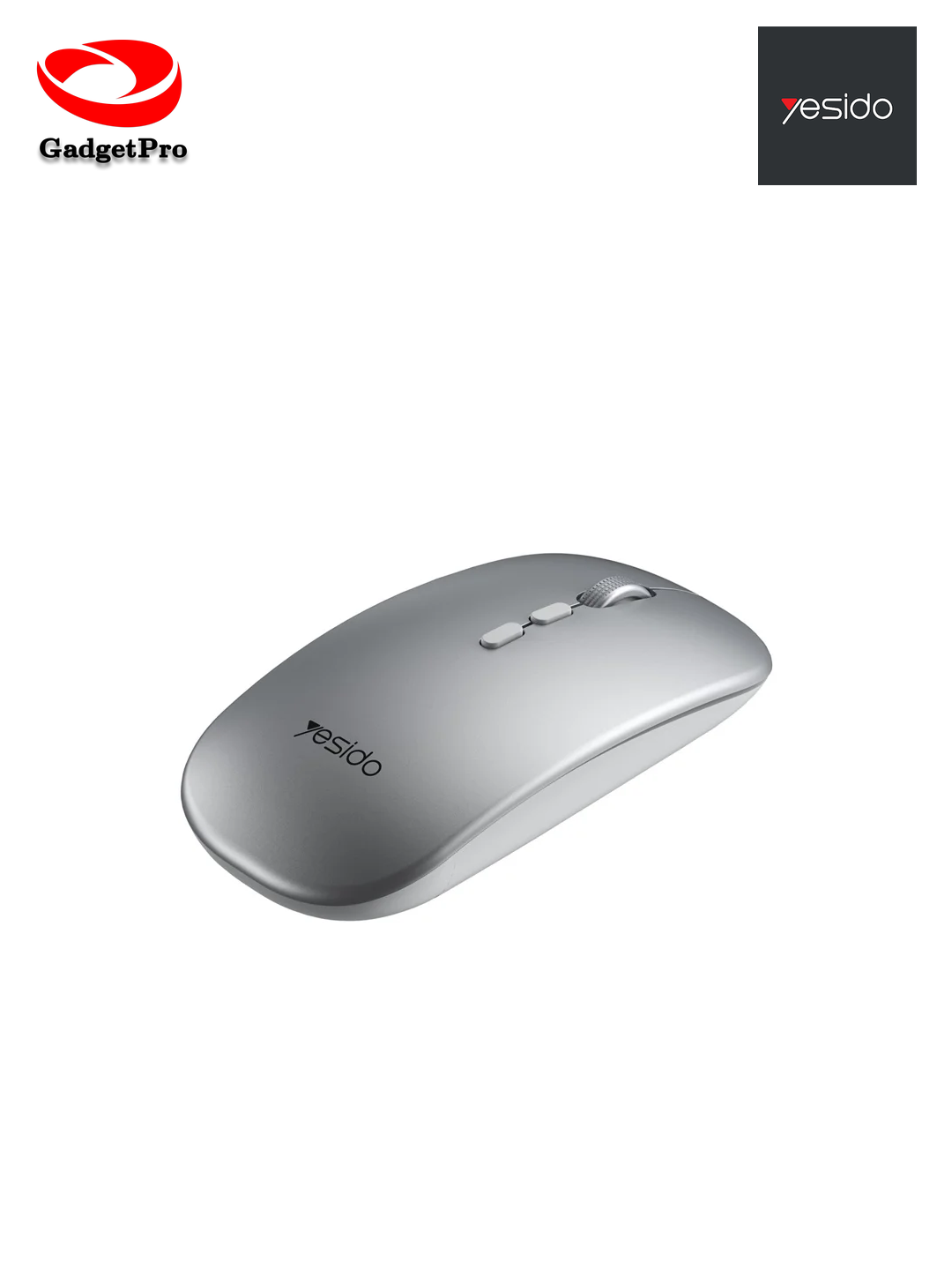 Компьютерная мышь Yesido KB15: беспроводная, оптическая, эргономичный дизайн, для дома и офиса, черная