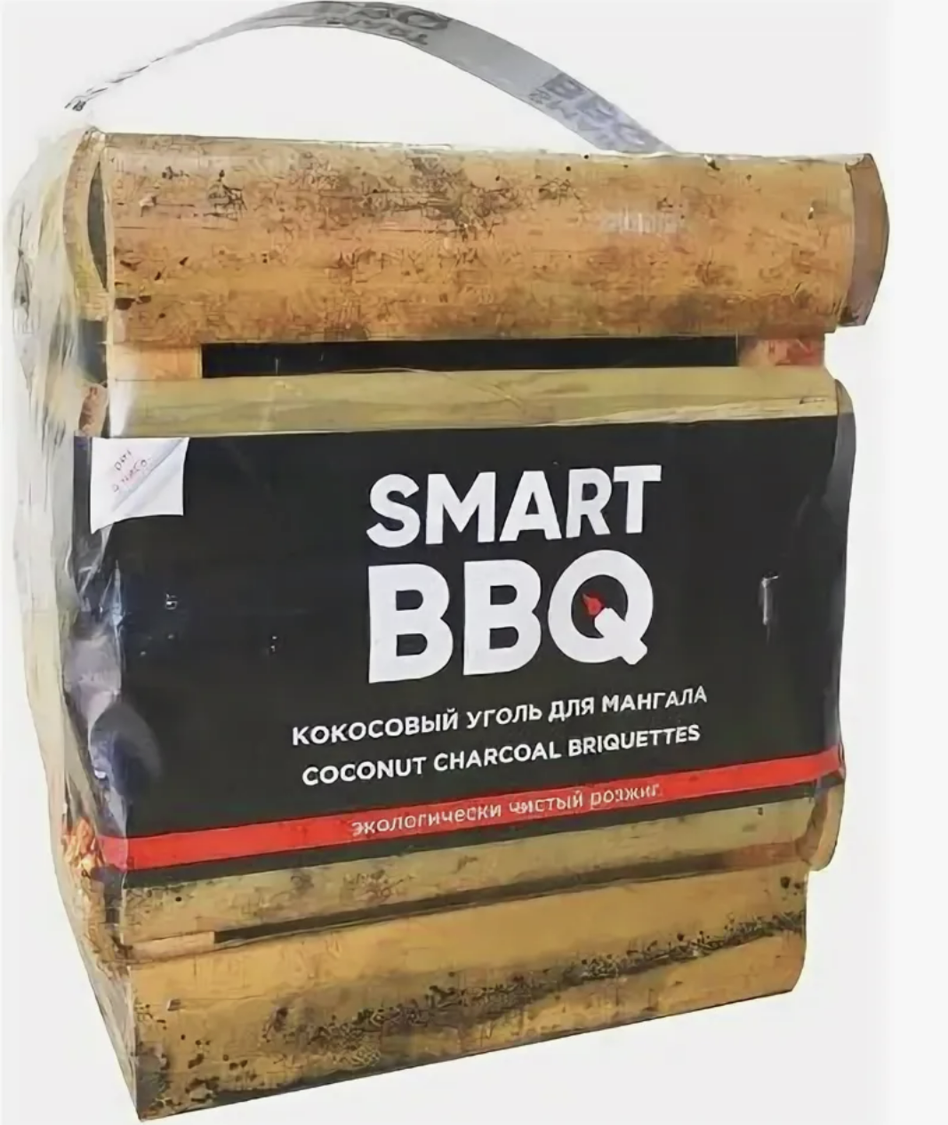 Уголь кокосовый SMARTBBQ 2кг. — фото 1