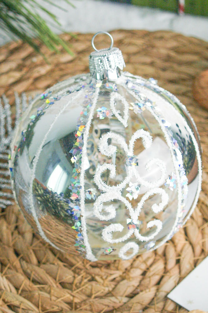 Елочный шар хрусталик, 85 мм, Елочка С1858