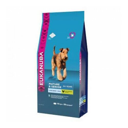 Eukanuba Dog - 15 кг Корм для пожилых собак крупных пород