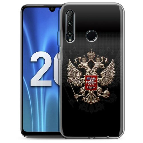 силиконовый чехол череп на huawei p30 pro Дизайнерский силиконовый чехол для Хуавей Р30 лайт / Huawei P30 lite Герб России