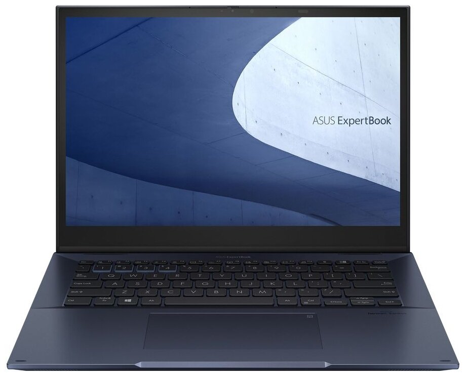 14 Ноутбук ASUS ExpertBook B7 Flip B7402FEA-L90661X 2560x1600 Intel Core i5-1155G7 25 ГГц RAM 16 ГБ SSD 512 ГБ Intel Iris Xe Graphics Windows 11 Pro 90NX0481-M00KX0 черный