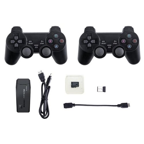 Игровая приставка Game Stick Lite HDMI4K 32Gb 2 беспроводных геймпада Черная 529000₽
