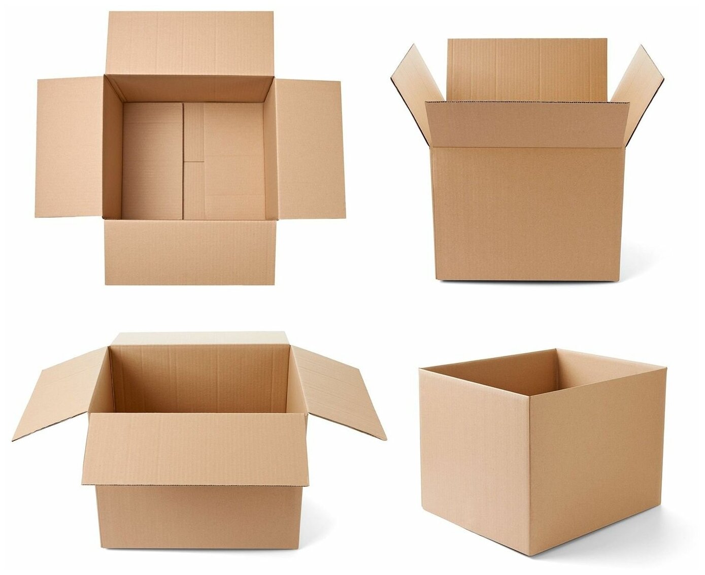 10 шт. Картонная коробка 15х15х15 см. Decoromir для переезда и хранения - фотография № 2