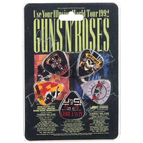 Медиаторы РOCKET GUNS ROSES (0,71мм.) (блистер)