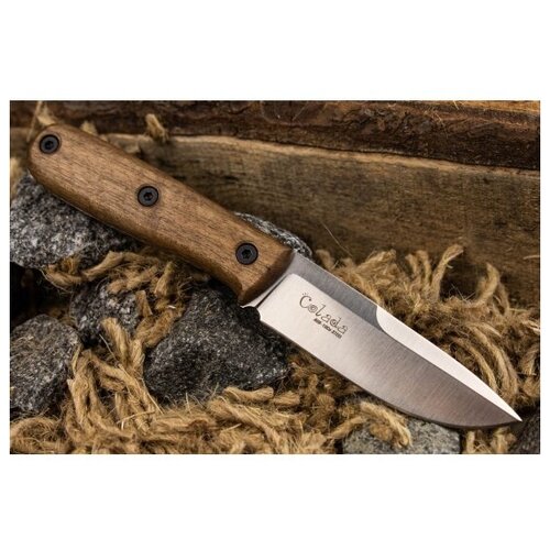 фото Нож туристический kizlyar supreme colada (дерево) aus10 сobalt, stonewash