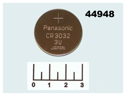 Батарейка cr3032 Panasonic 1шт литиевая