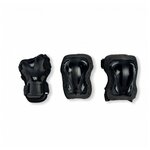 Защита комплект ROLLERBLADE SKATE GEAR JUNIOR 3 PACK black 2022 - изображение