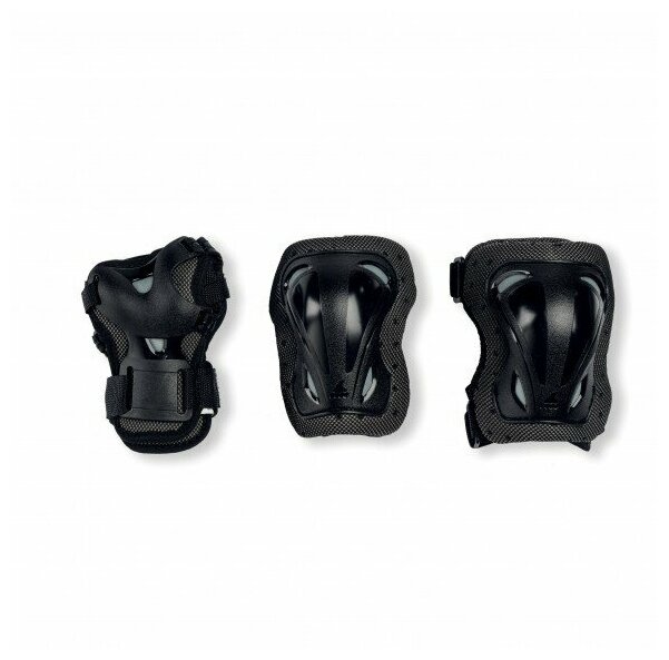 Защита комплект ROLLERBLADE SKATE GEAR JUNIOR 3 PACK black 2024 (XXS)