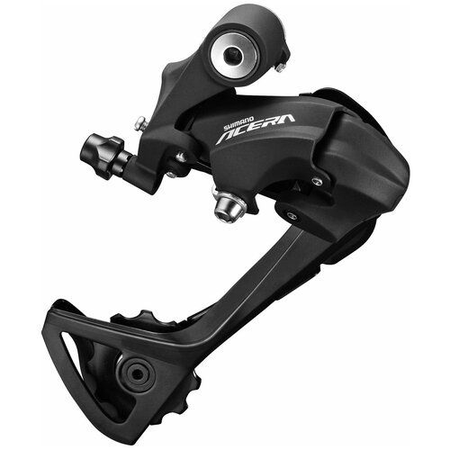 Переключатель задний 9ск, SHIMANO T3000 Acera, длинная лапка, черн.